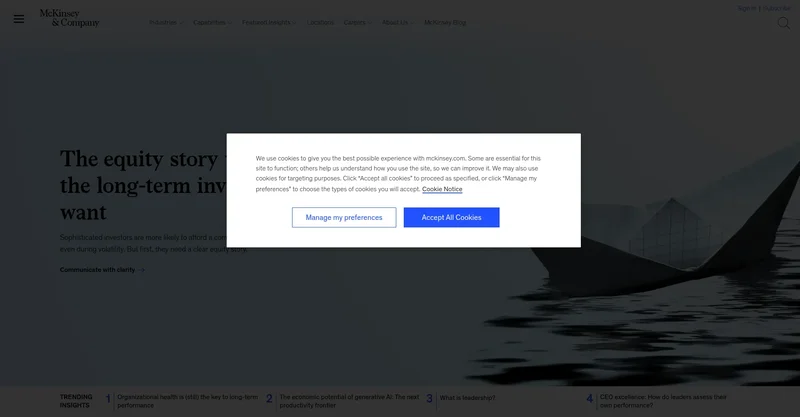 McKinsey: AI Reports, Consulting, and What It All Means
